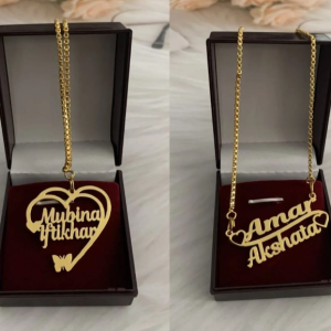 double name pendent chain