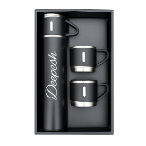 vacuum insulated water bottles with two cups